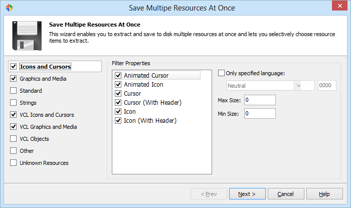 Multiple Save Option allows you to save multiple resources at once Multiple Save Option to save multiple resources at once