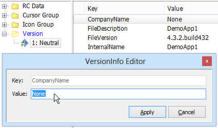 Resource Editor