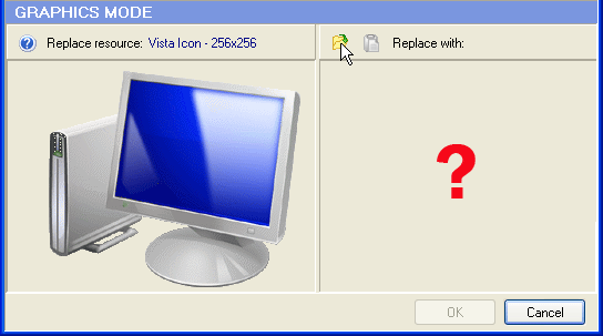 View and replace large (256x256) Vista icons View and replace Vista icons