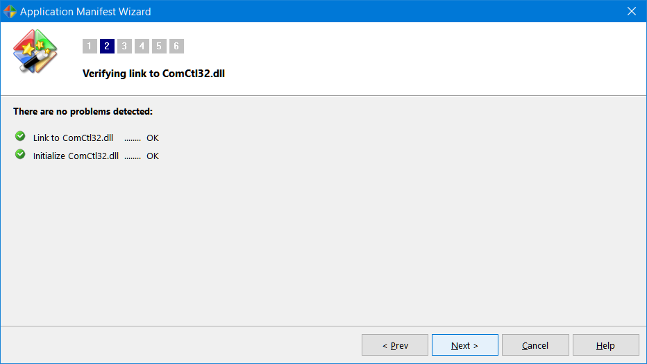 verify a link to ComCtrl and necessary initialization calls exist verify a link to ComCtrl and necessary initialization calls exist